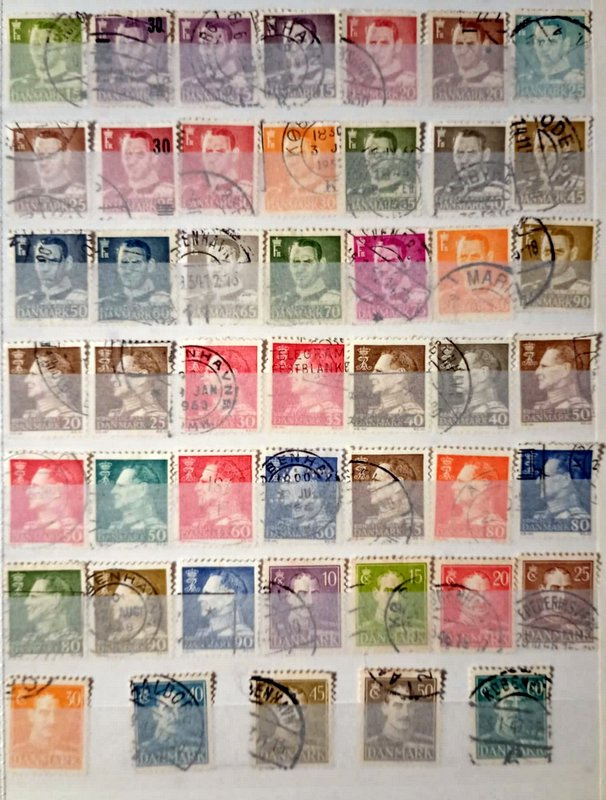 Predám poštové známky DÁNSKA - 7