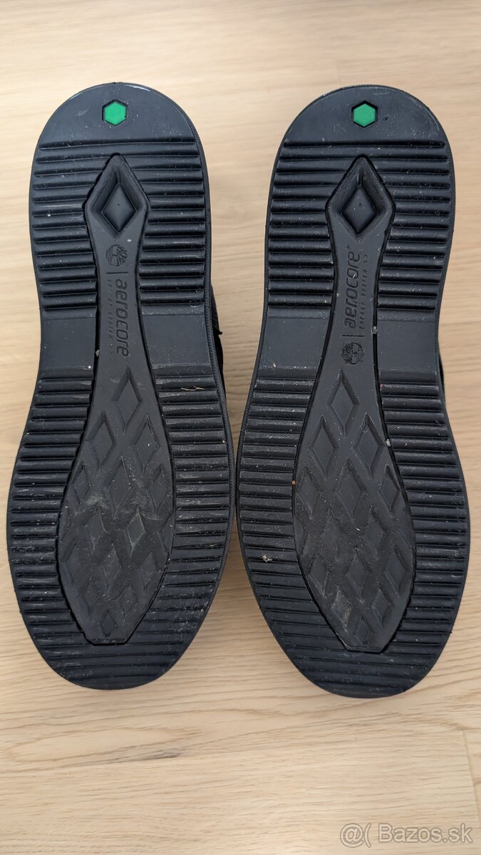 Topanky Timberland - cierne, takmer nove - 7