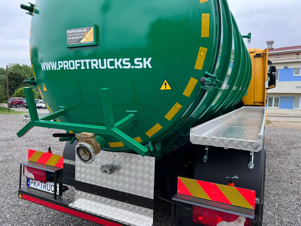 FEKALNE VOZIDLO SCANIA AUTOMAT-11500L CISTERNA - 7