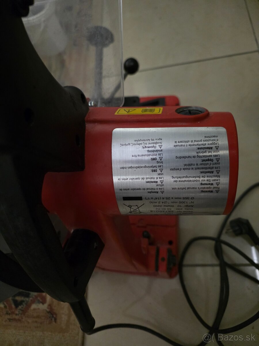 RIDGID Kotúčová píla 590L 26641 + 2 kotúče - 7