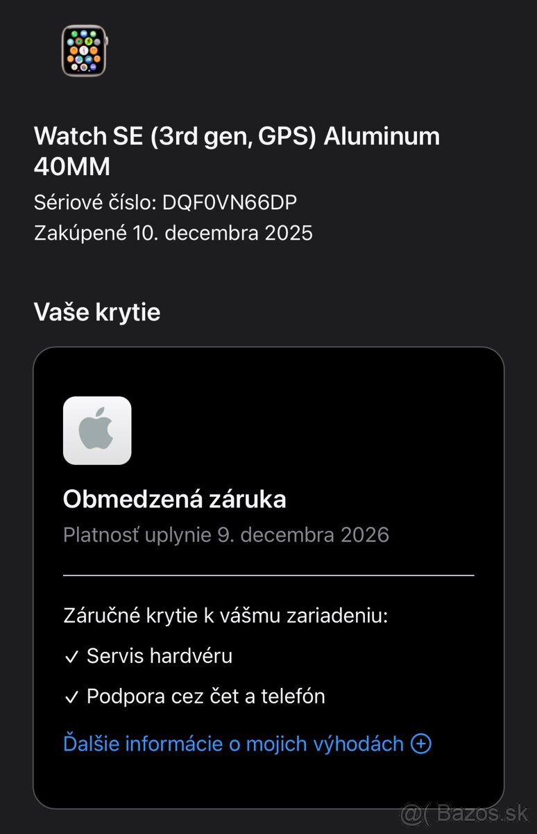 Apple Watch SE 3 (2025) 40mm Starlight - 7