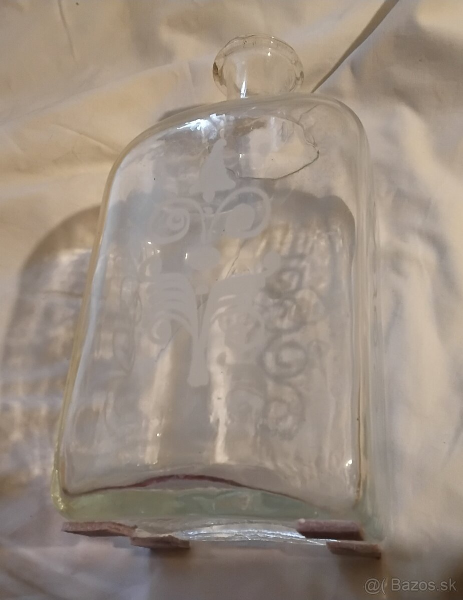 Stare sklenene fukane flase - 7