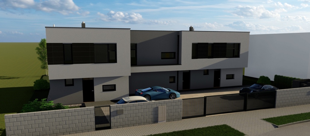 moderný dom v Jarovciach - na predaj 2 byty s pozemkom - 7