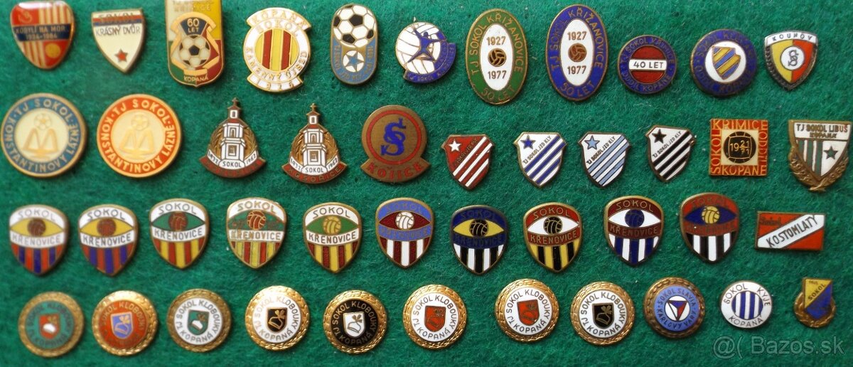 športové odznaky - SOKOL, prevážne fotbal - 7