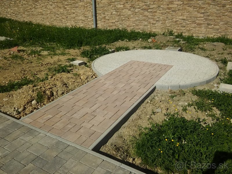 Zámkova dlažba + Ploty pokládka,predaj - 7