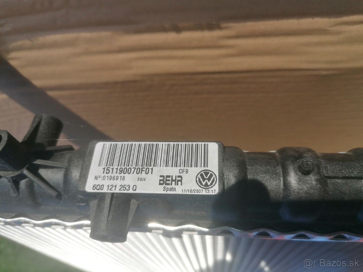 Chladič Vody Fabia Veľký, Vw, Seat - 7