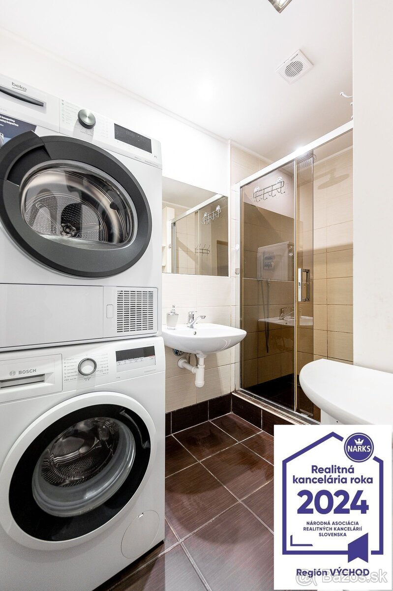 Tehlový 2 izbový byt s balkónom, Košice - Sever, ul. Vodáren - 7