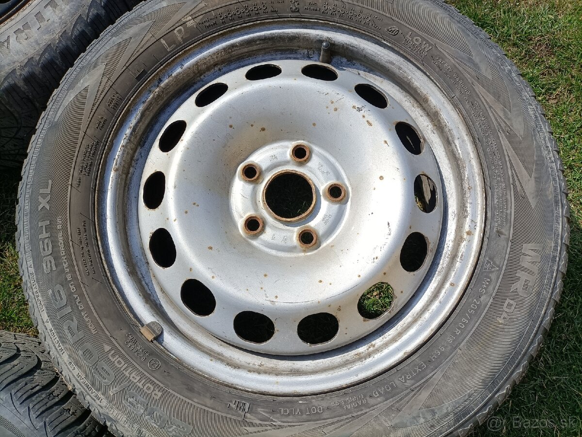 Plechové disky R16 5x112 - 7