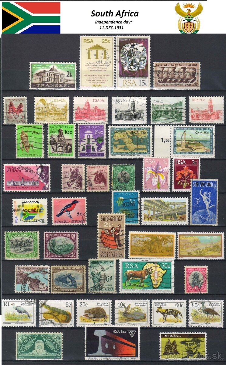 Poštové známky, filatelia: Anglicko a kolónie - 7