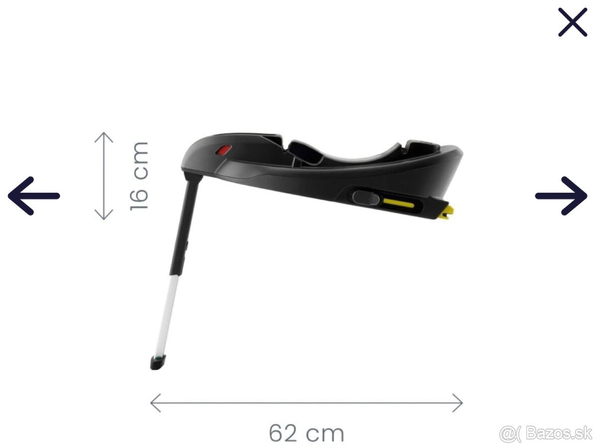 NOVÉ BRITAX RÖMER Autosedačka vajíčko + základňa - 7