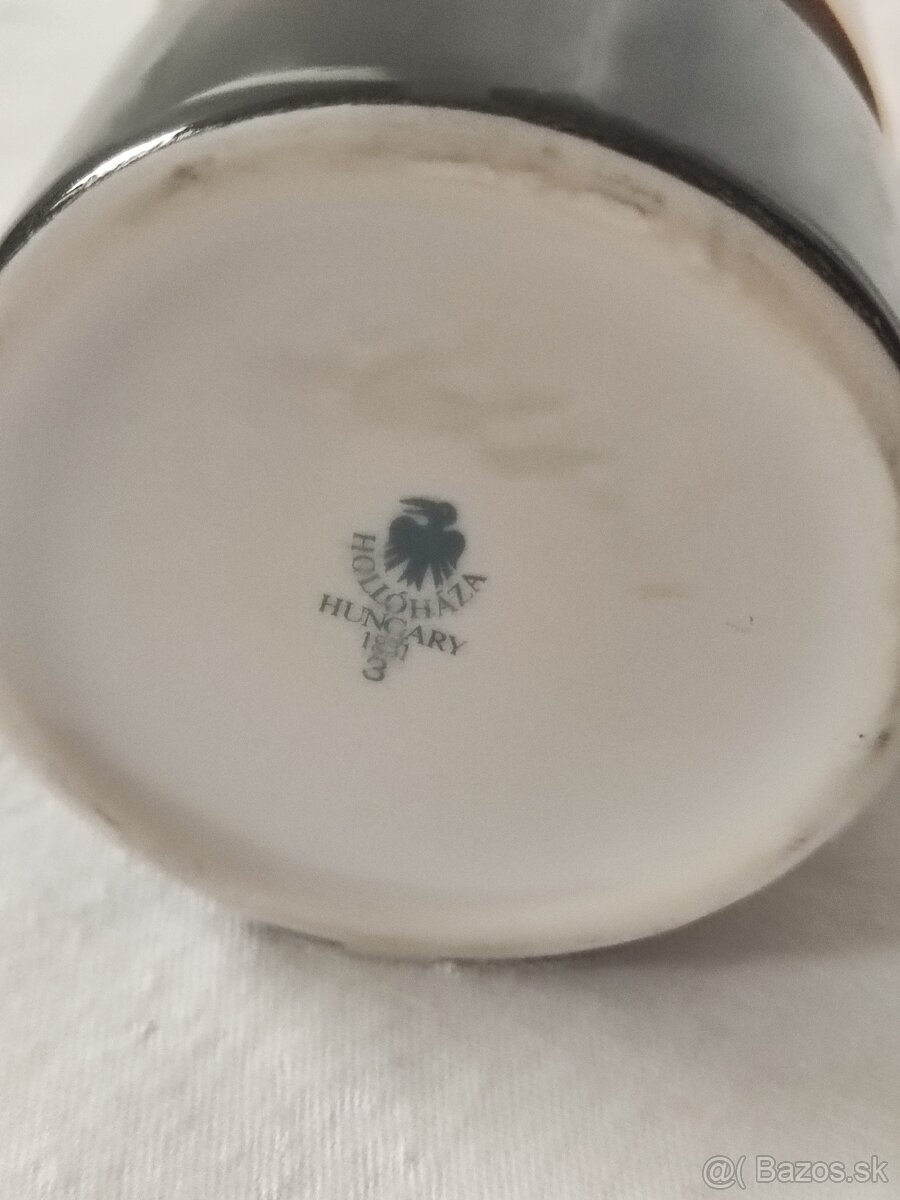 Váza Hollóháza Maďarsko - elegantní kousek - 7