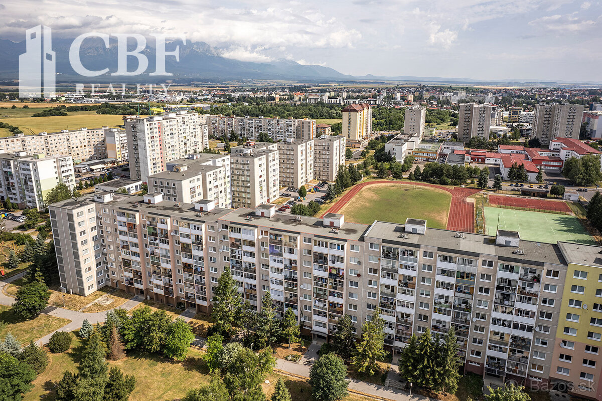 PRENÁJOM 1-izbový byt s balkónom, po rekonštrukcii Poprad - 7