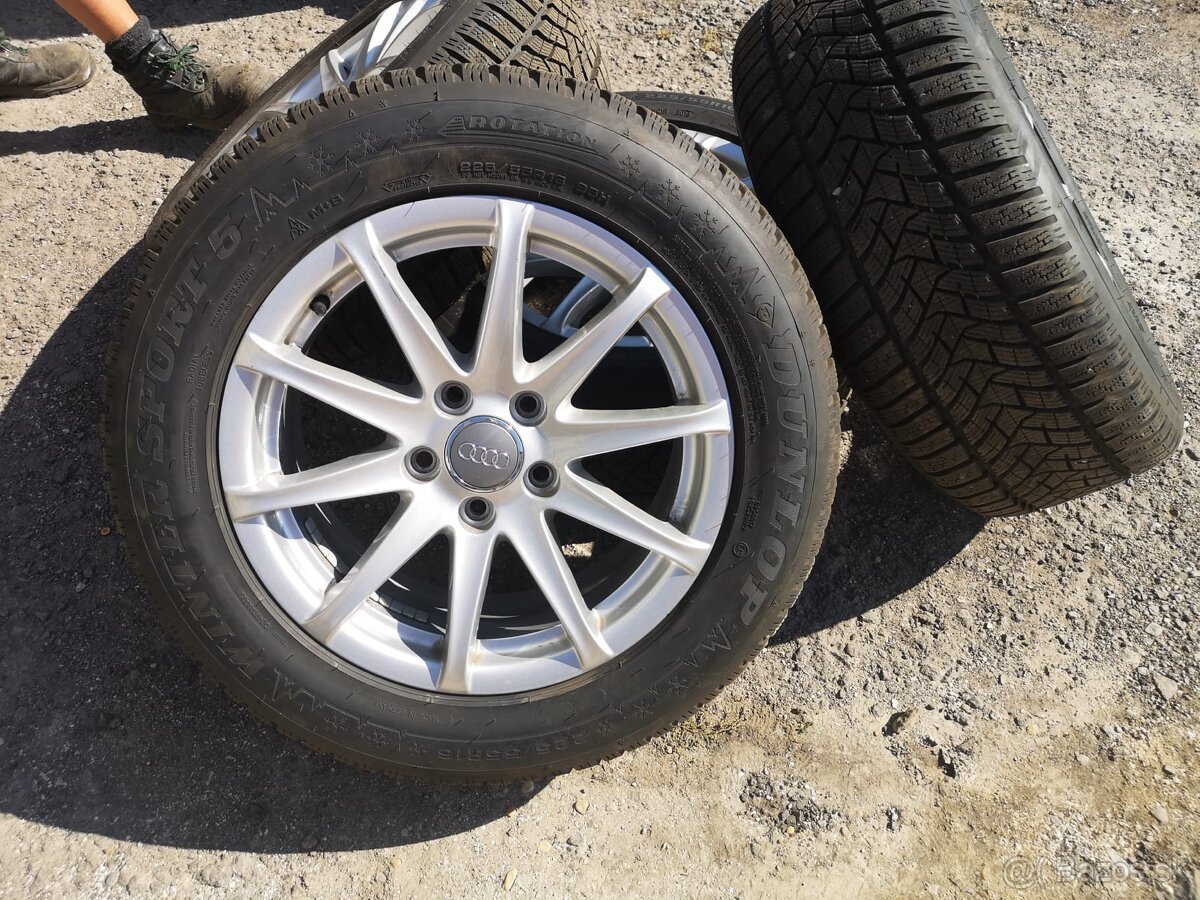 Alu disky + zimne pneumatiky Audi Q3 R16 - 7