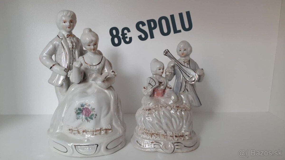 Porcelánové sošky a vázičky - 7