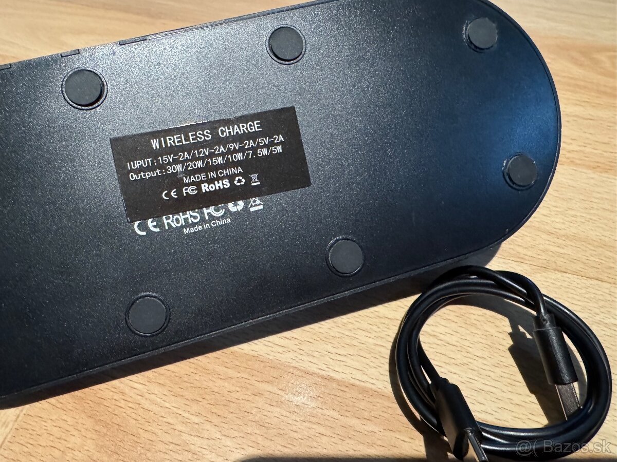 Bezdrôtová nabíjačka 6v1 pre iPhone Watch Airpods Android - 7