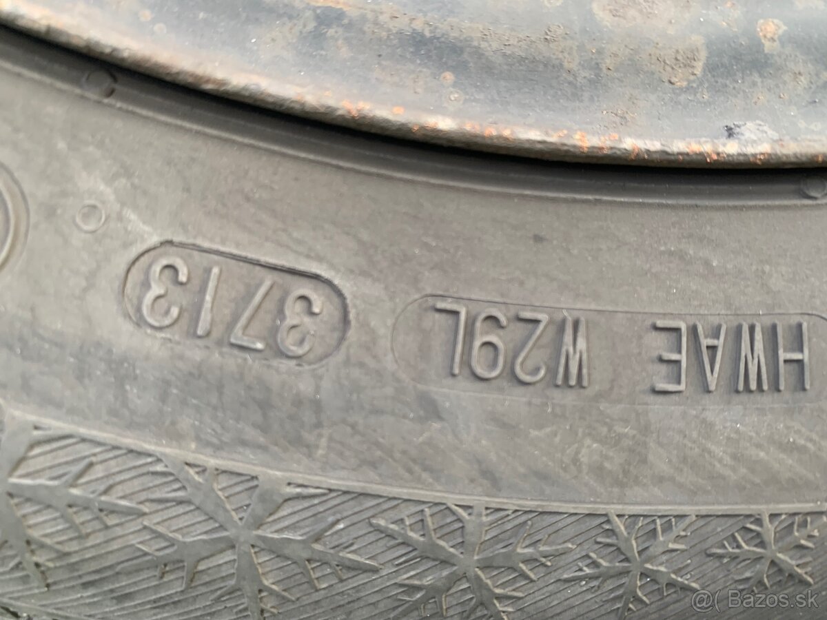 Plechové disky 15”, 5x112, 6Jx15 H2 ET47, pneu 195/65 R15 - 7