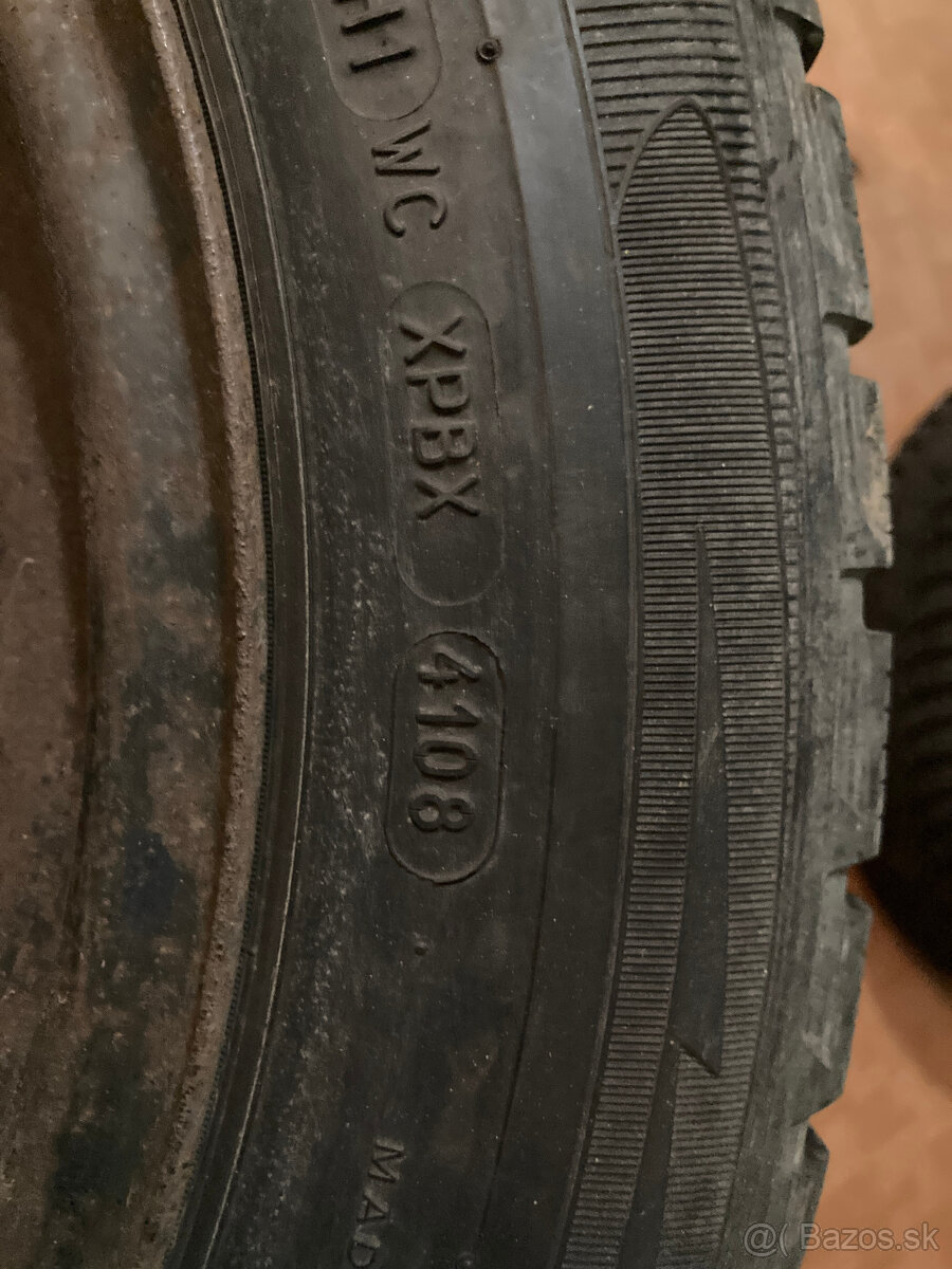 Zimne pneu+plechace 205/55/R16, 2x Good Y. + 2x Michelin - 7