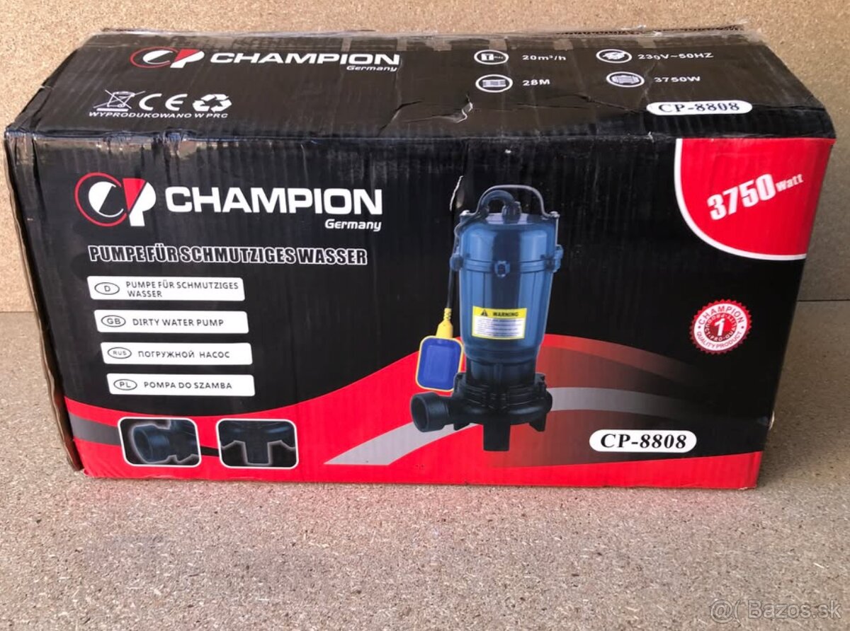 Ponorné kalové čerpadlo s nožom - 7