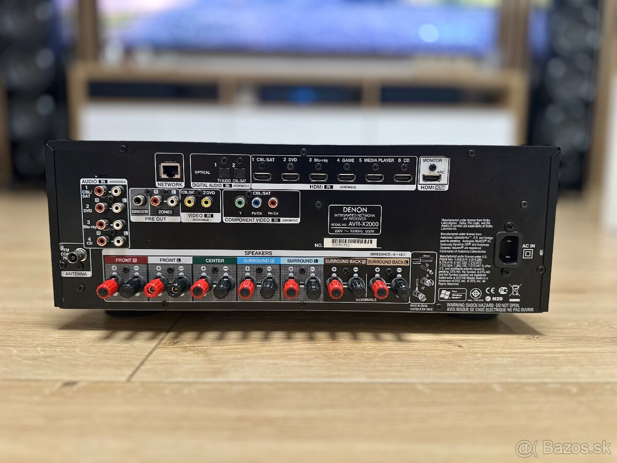 Denon AVR-X2000 - 7