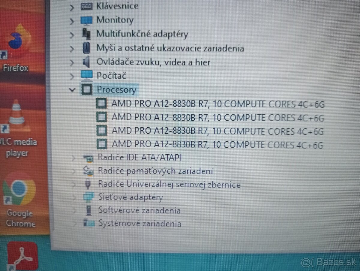 Lenovo thinkpad a475 , 4-jadrový procesor AMD , 8gb ram ,ssd - 7