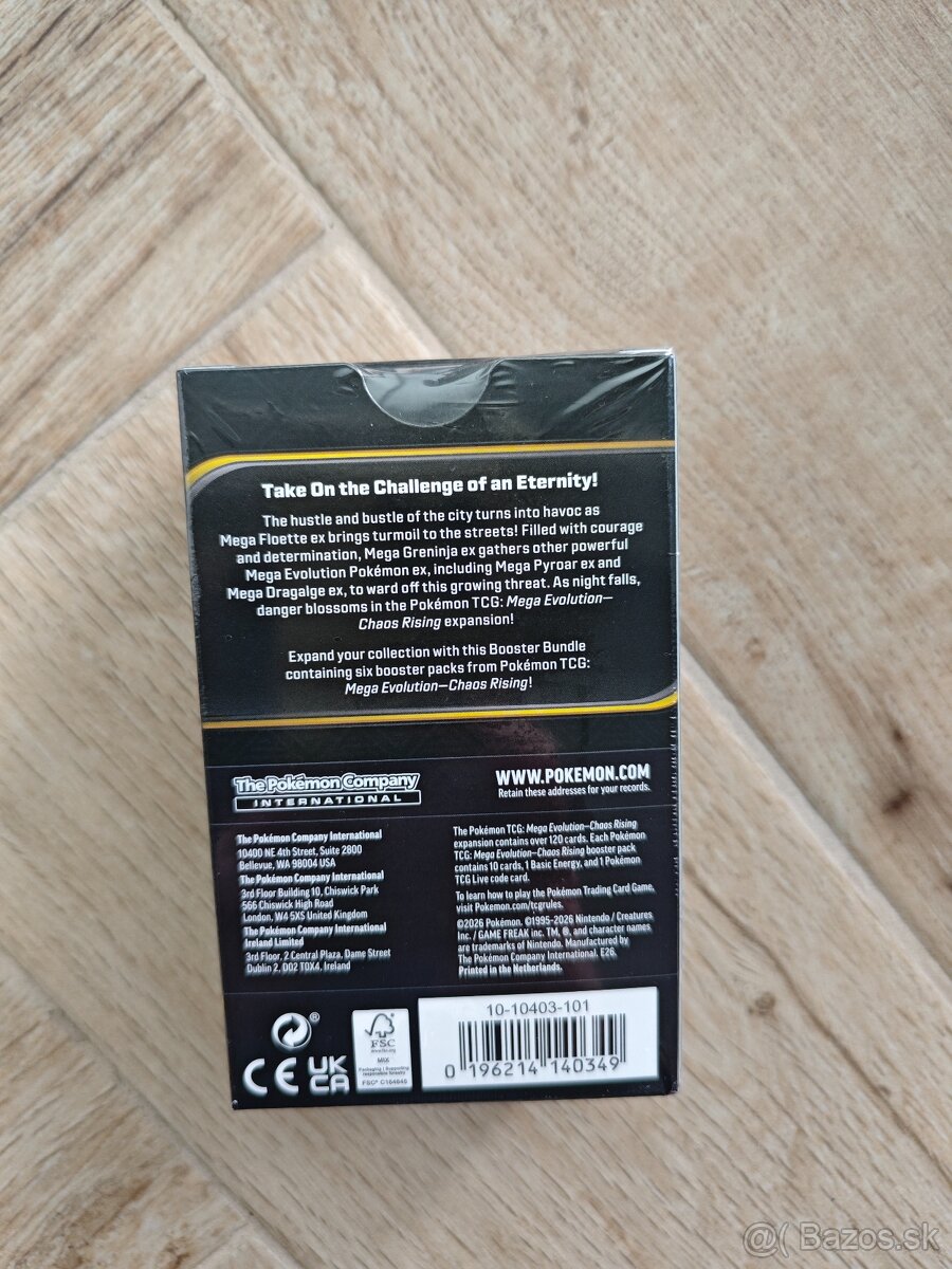 Pokémon Chaos Rising Booster Bundle - 7