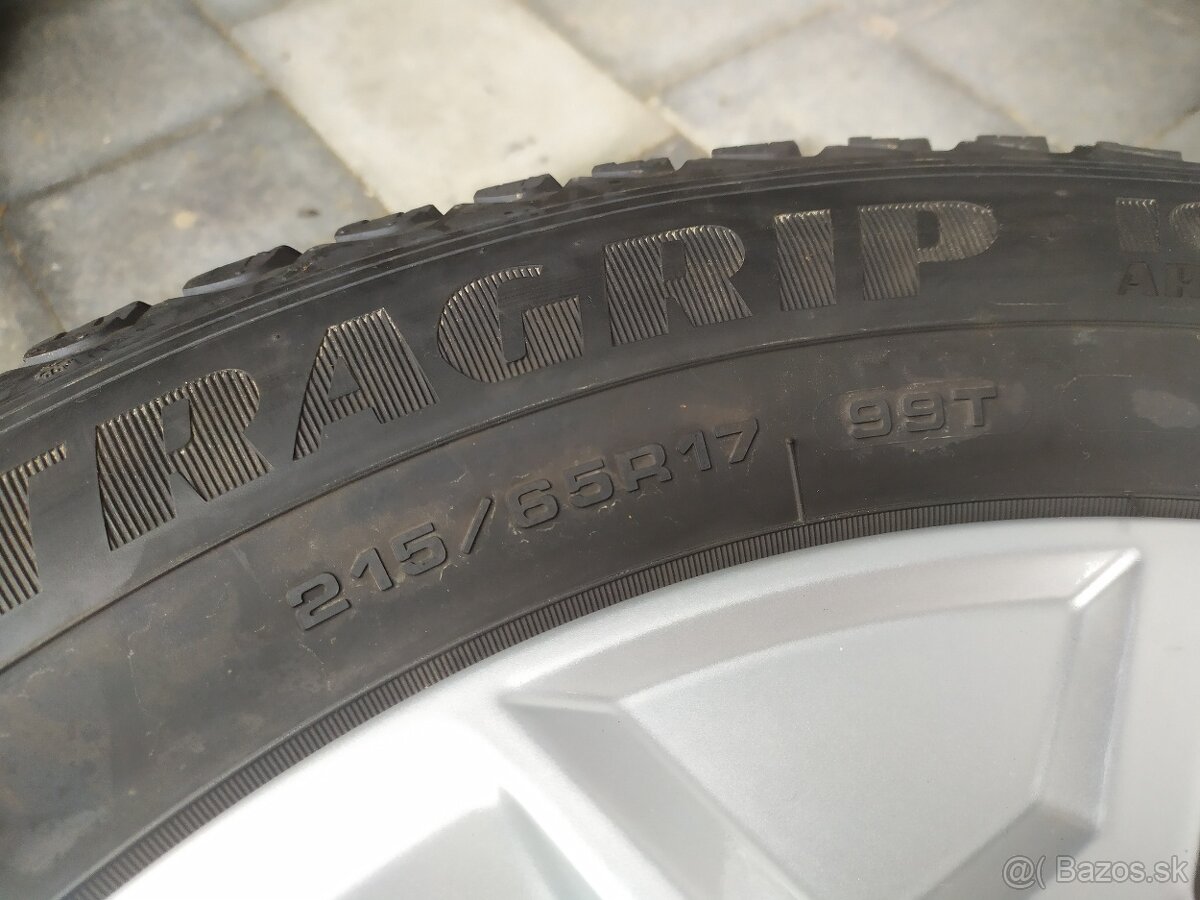 Kolesá Audi Q3 17" 5x112 215/65 R17 - 7