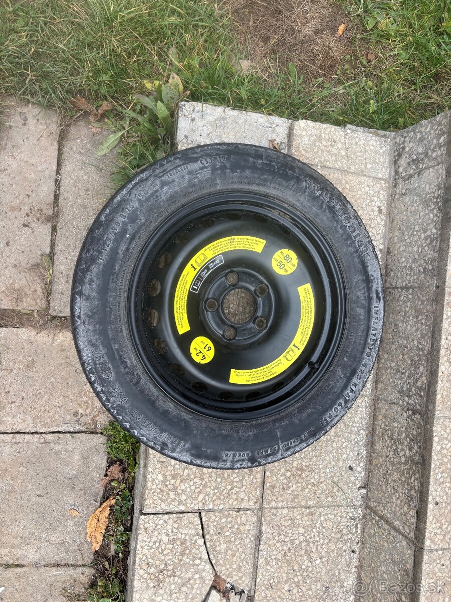 Rezerva, dojazdovka, koleso 5x112 R16Mercedes - 7