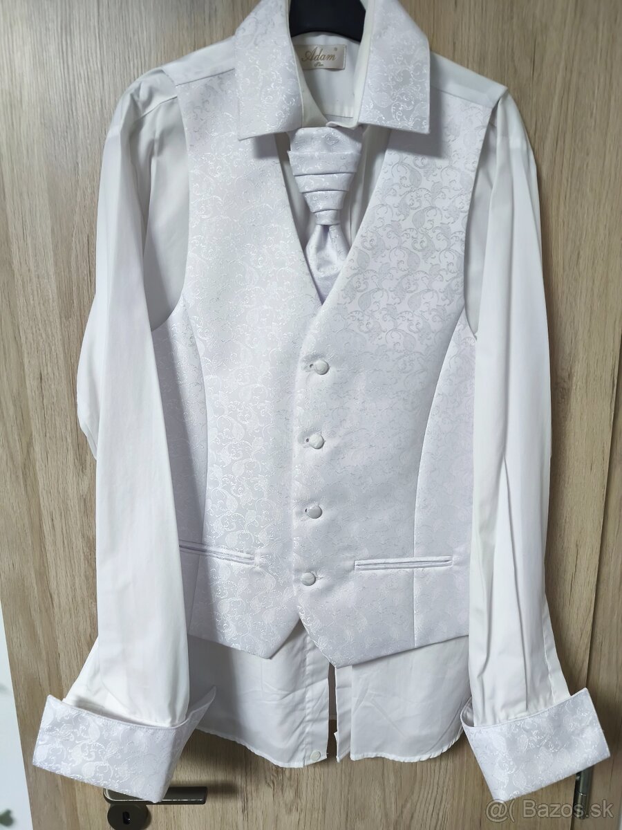 Svadobný oblek značky Adam - 7