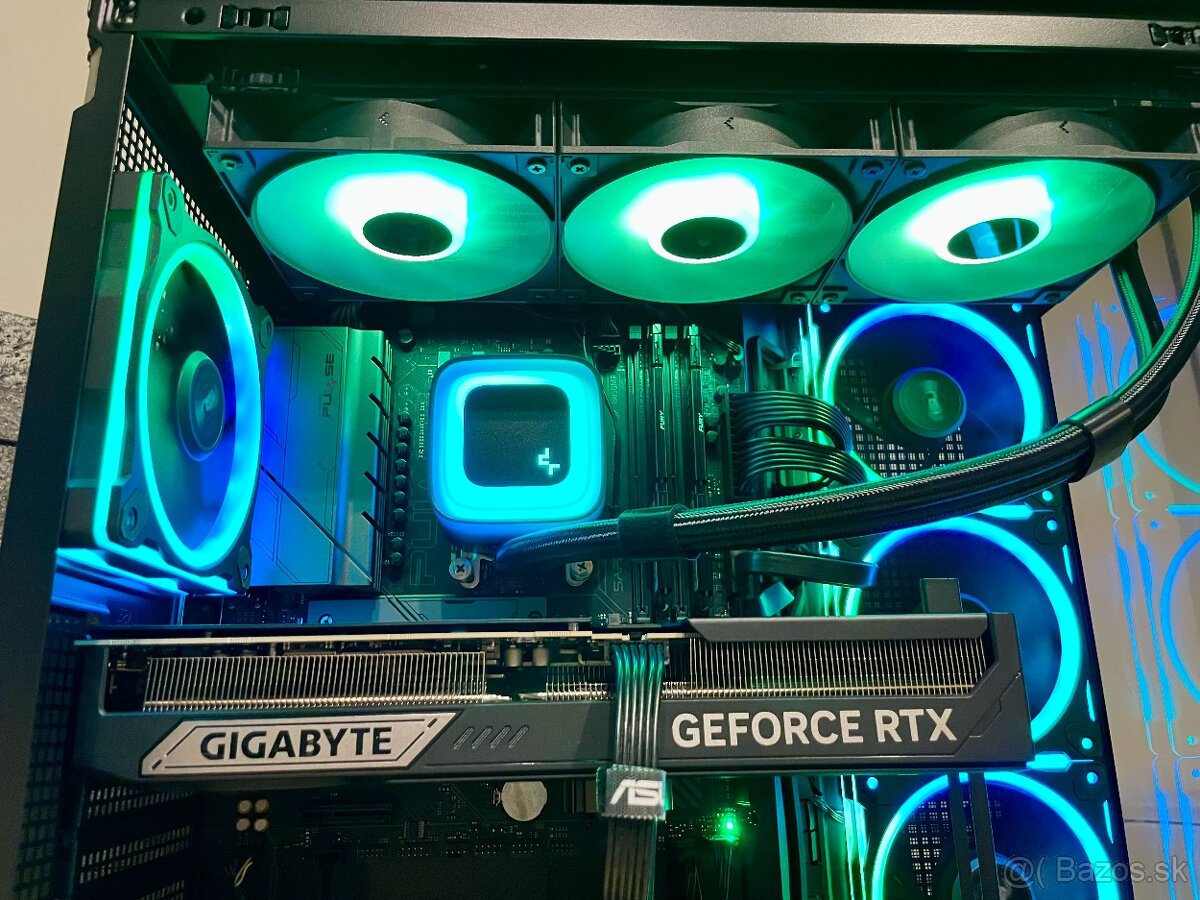 Herný PC - R7 7800X3D,RTX 5080 16GB,32GB DDR5,2TB NVMe,1200W - 7