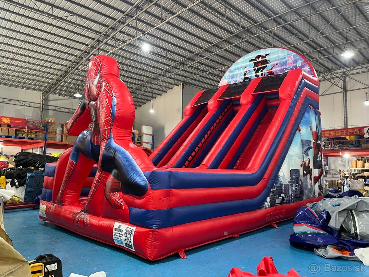 Skákaci hrad Spiderman - 7