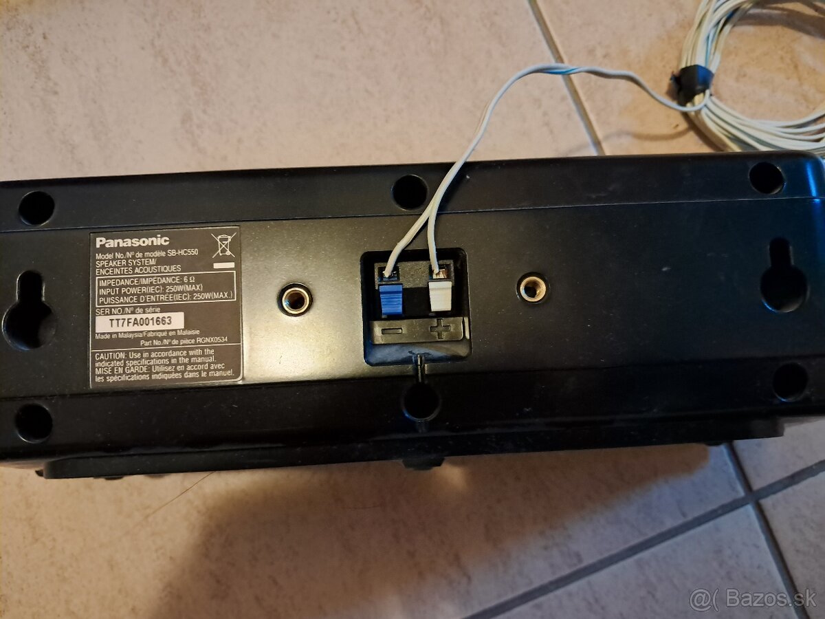 Domáce kino Panasonic SA-PT550 - 7