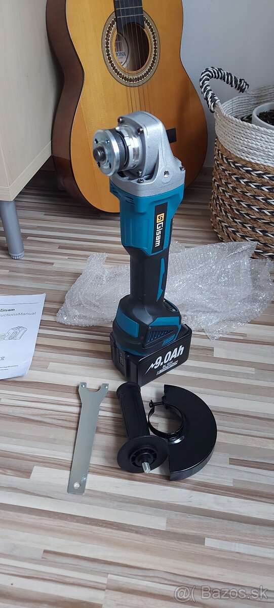 Aku flex ø125mm, 4 rýchlosti otáčok, 18V, bez Aku (Makita). - 7