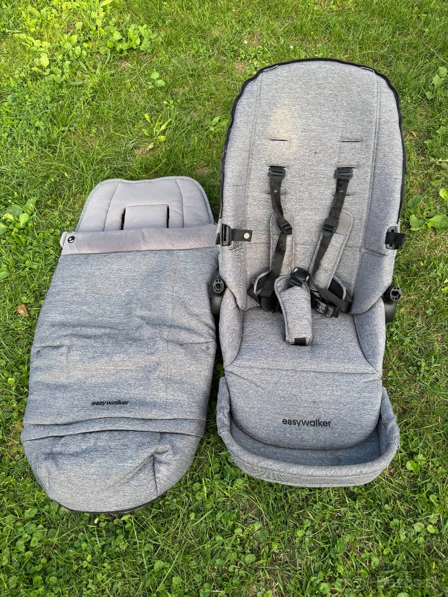 Predám EASYWALKER JIMMEY KOMBINOVANÝ KOČÍK SET XXL - 7