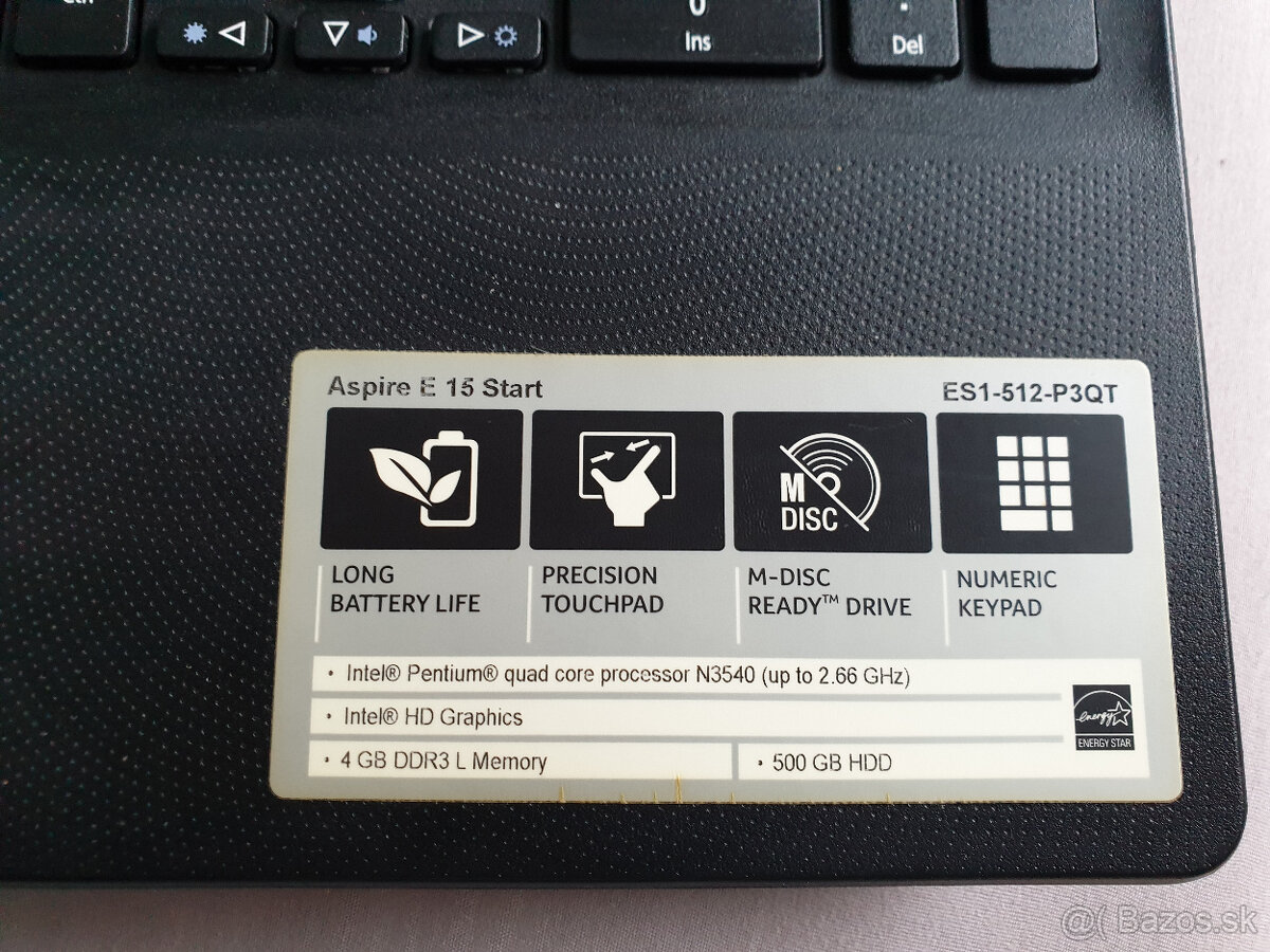 Acer Aspire ES1-512-P3QT - 7