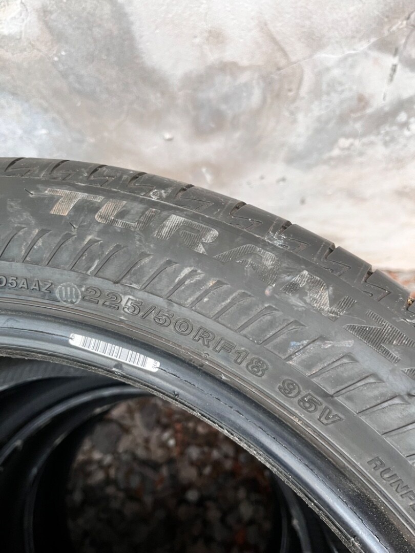 RUNFLAT 225/50 R18 letní pneu Bridgestone - 7