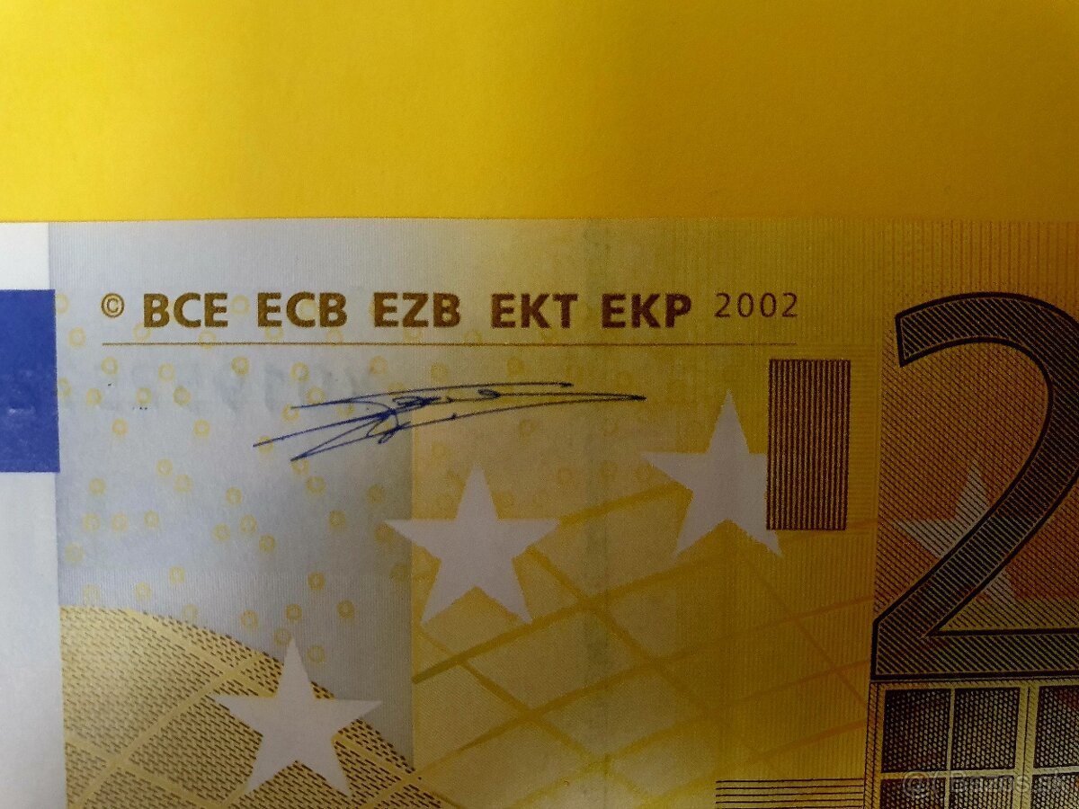 ✅️Bankovka 200€ UNC (0) - 7