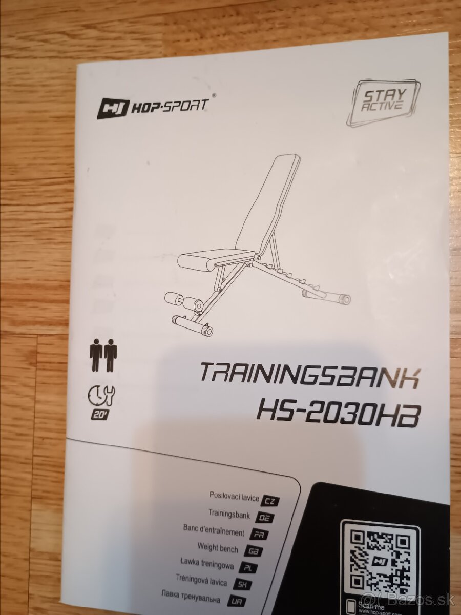 Lavička na cvičenie - 7