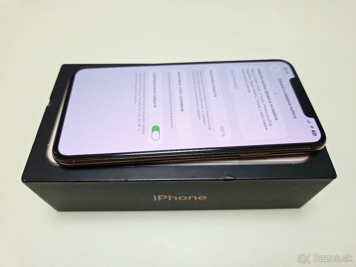 APPLE IPHONE 11 PRO MAX GOLD 64GB,ZDRAVIE BATERKY 100% - 7