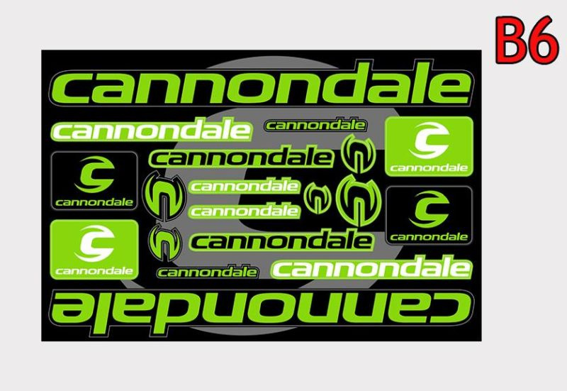 Nálepky, samolepky, polepy Specialized, Cannondale,Cube,,, - 7