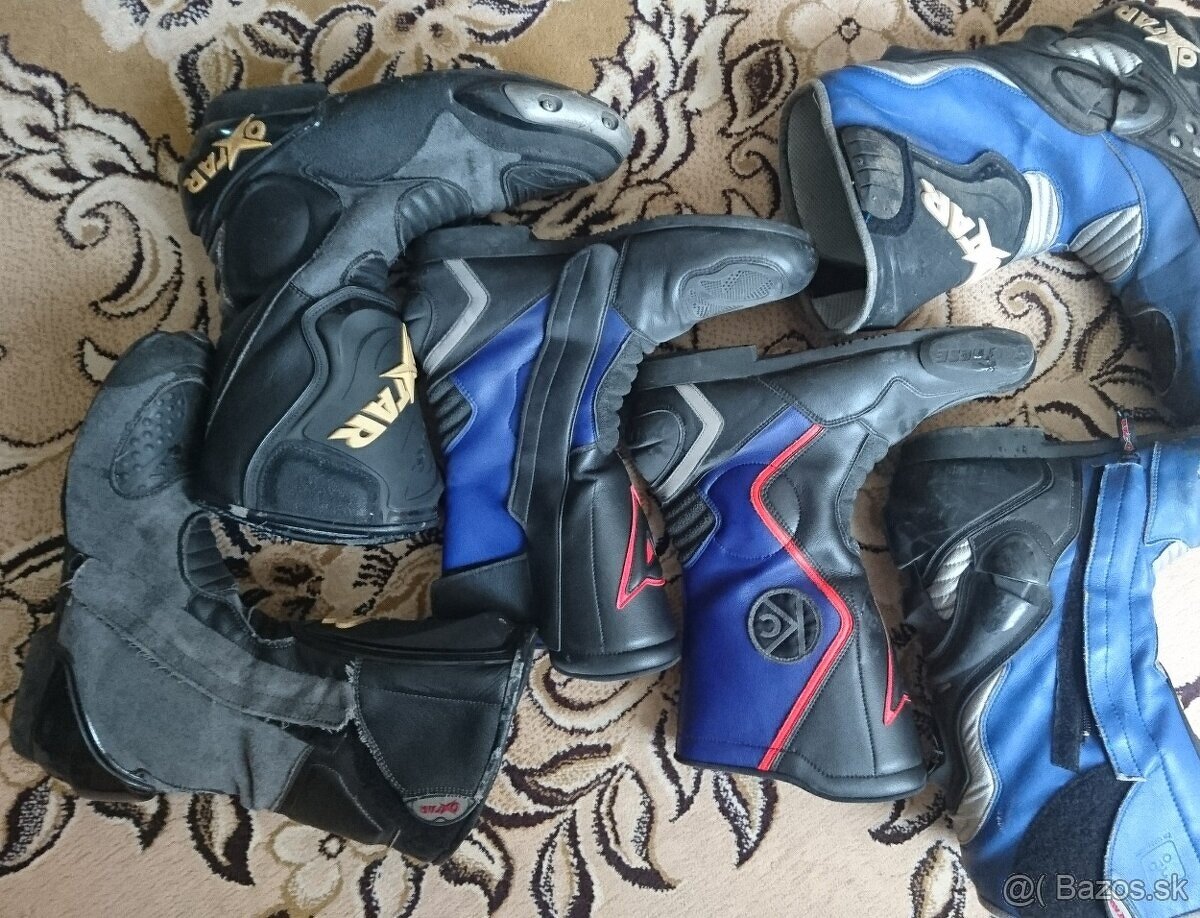 5xHelma,3xboty,5xkožená kombinéza Odber možný v Stupave Dain - 7