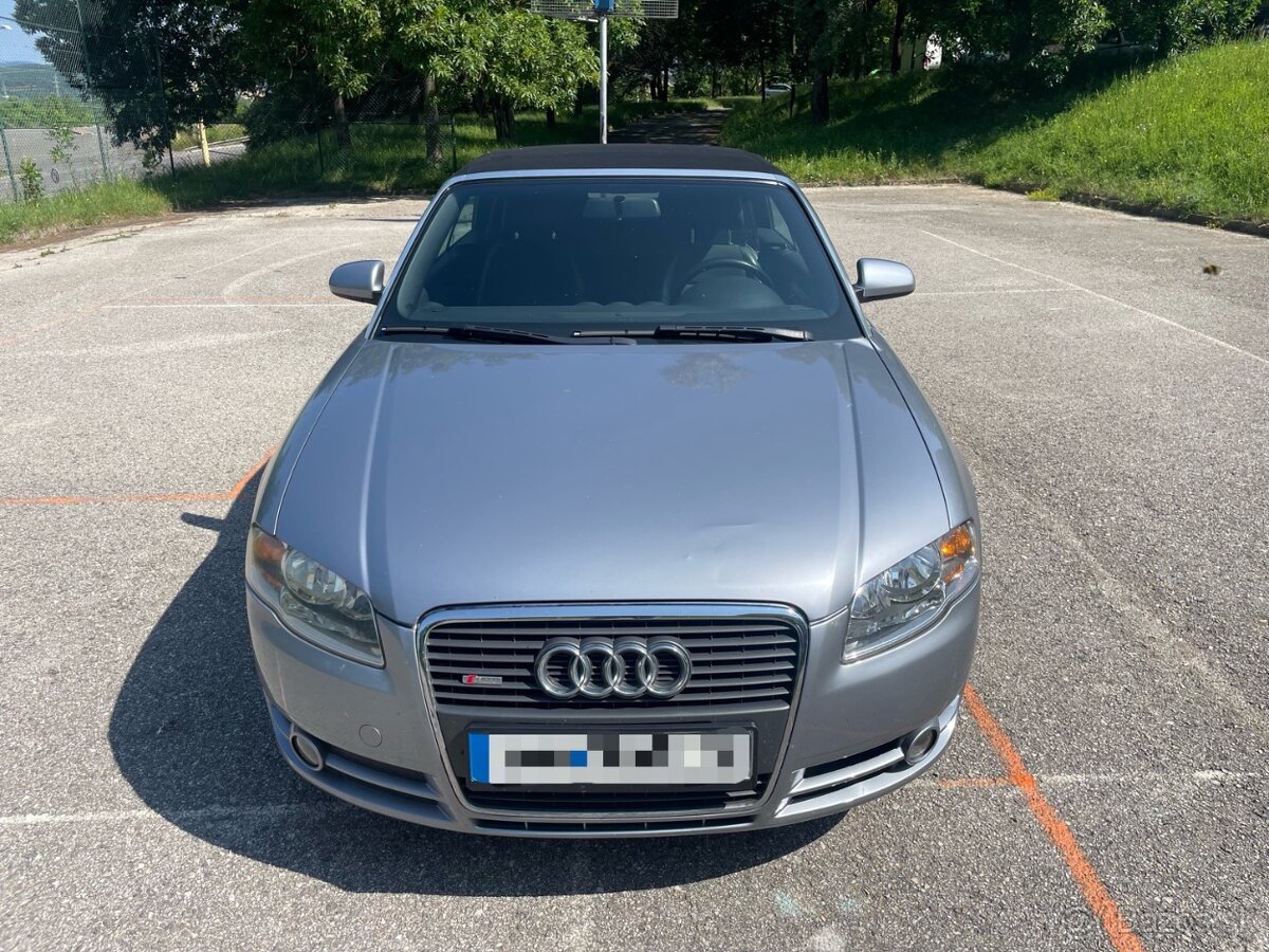 Predám Audi A4 cabriolet, 2,0 TDi manuál 103 kW - 7