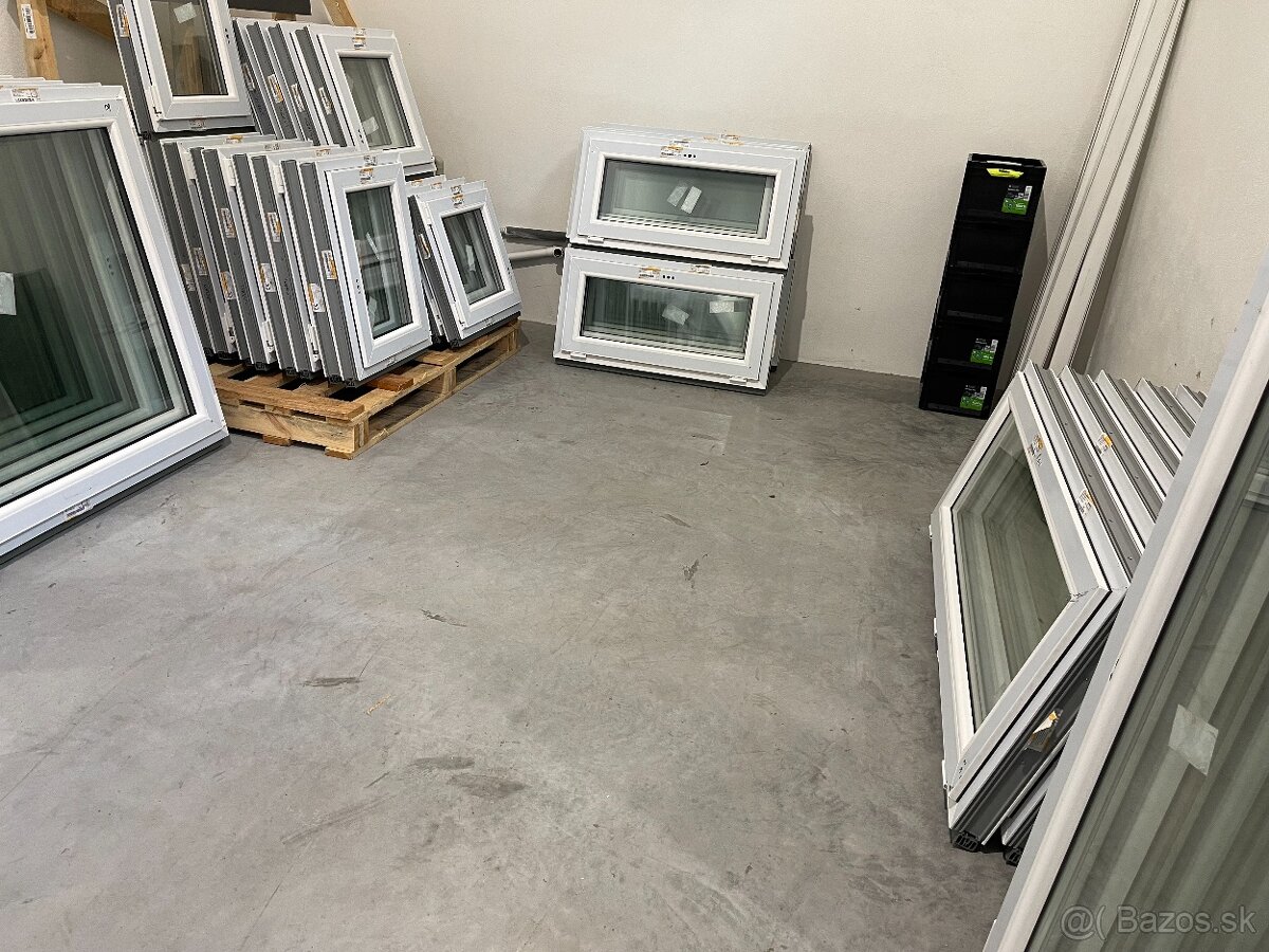 Plastové okná,biele,nové - 7