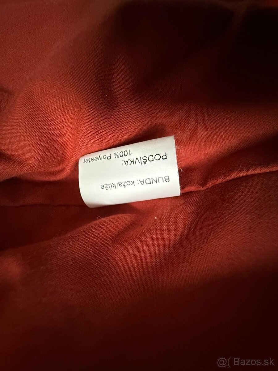 Kožená bunda KARA , L , nová - 7