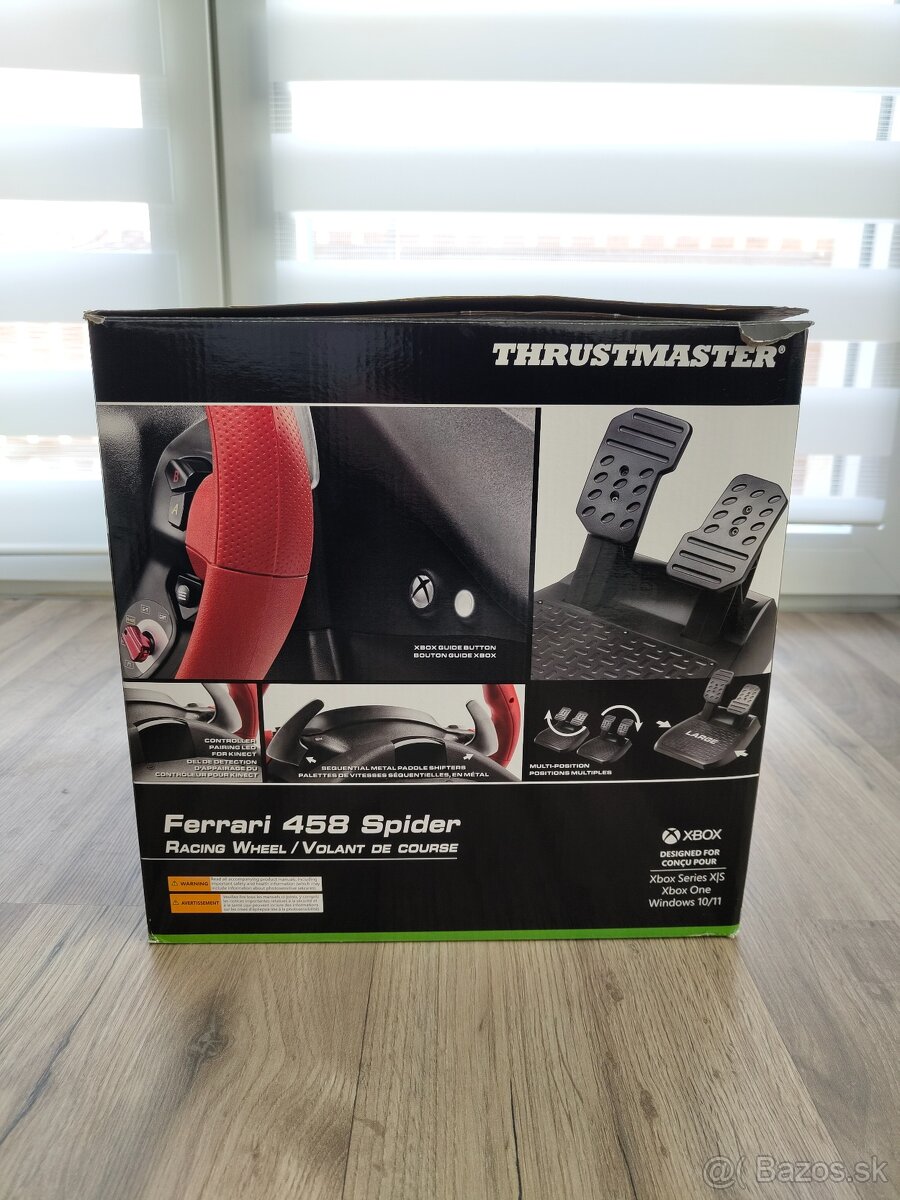 Ferrari 458 Spider volant s pedálmi - 7