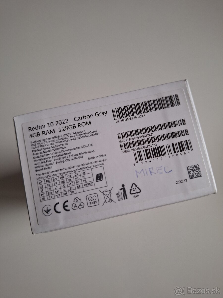 Predám Xiaomi Redmi 10 (2022) - 7