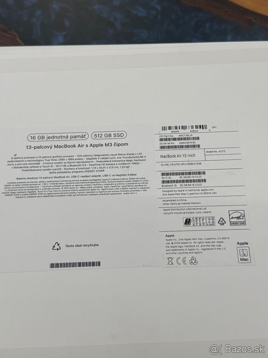 MacBook Air M3 13” 16/512gb 100% bateria - 7