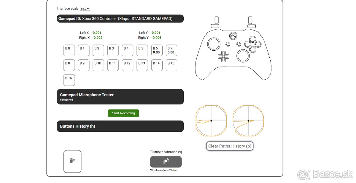 Xbox Series Wireless Controller (Modrý) – TESTER 0% Drift, T - 7