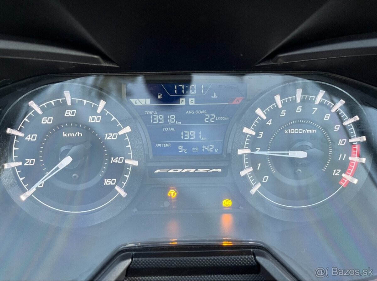 skuter Honda Forza 125cc, r.v., 2021, 1391 km - 7