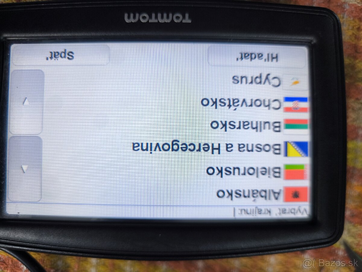 Predám gps navigáciu TomTom centrál europa - 7