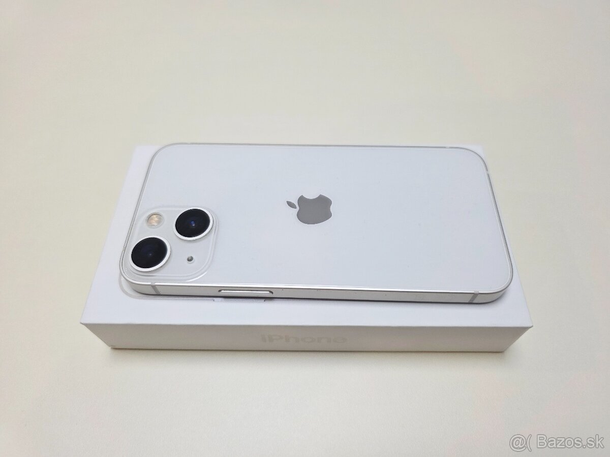 APPLE IPHONE 13 mini 128gb STARLIGHT,BATERKA 100% - 7